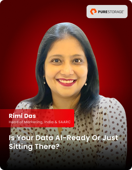 Standing Still Is the Biggest Data Risk Enterprises Face: Rimi Das