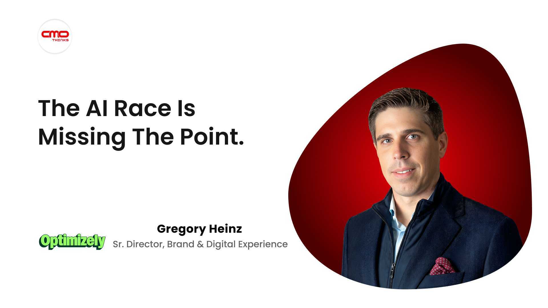 Gregory Heinz: AI Should Amplify Creativity, Not Automate It Away
